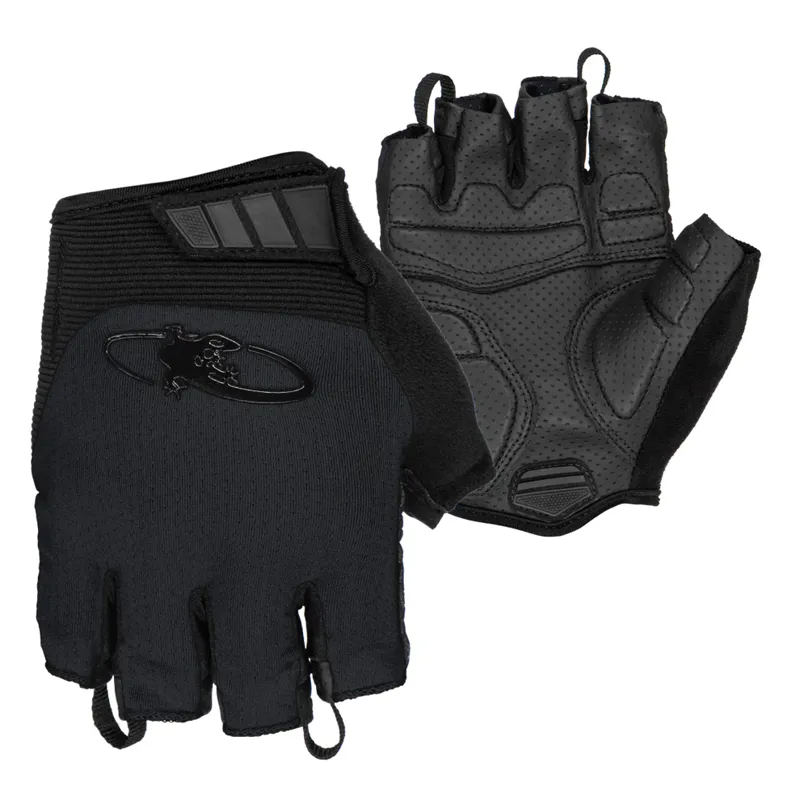 Lizard Skins Aramus Cadence Cycling Mitts - Jet Black